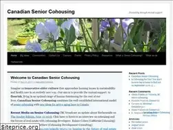 Sites similar to canadianseniorcohousing.com