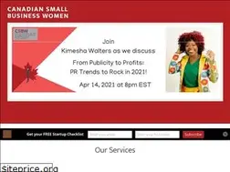 Sites similar to canadiansmallbusinesswomen.ca