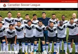 Sites similar to canadiansoccerleague.ca