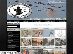 Sites similar to canadianwaterfowlersproshop.com