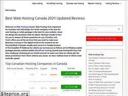 Sites similar to canadianwebhosts.info