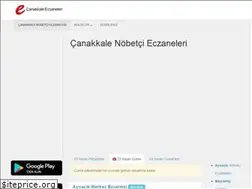 Sites similar to canakkale.eczaneleri.org