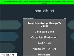 Sites similar to canal-alfa.net