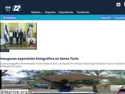 Sites similar to canal12.com.sv