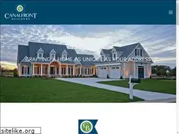 Sites similar to canalfrontbuilders.com