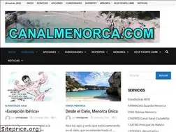 Sites similar to canalmenorca.com