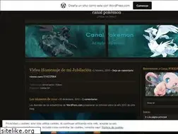 Sites similar to canalpokemon.wordpress.com