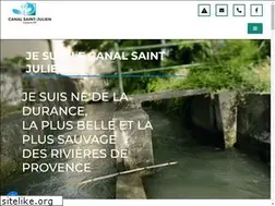 Sites similar to canalsaintjulien.com