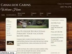 Sites similar to canalsidecabins.com