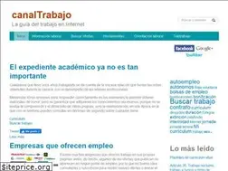 Sites similar to canaltrabajo.com