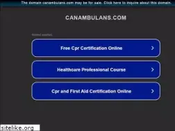 Sites similar to canambulans.com