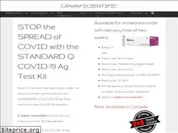 Sites similar to canamscientific.com