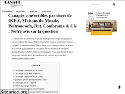 Sites similar to canape-convertible-pas-cher.fr