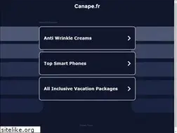 Sites similar to canape.fr