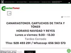 Sites similar to canariastoner.com