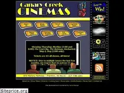 Sites similar to canarycreekcinemas.com