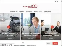 Sites similar to canberra100.com.au