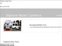 Sites similar to canberradaytours.com.au