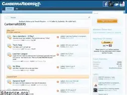 Sites similar to canberrariders.org.au