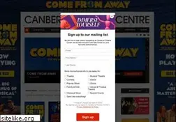 Sites similar to canberratheatrecentre.com.au