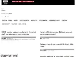 Sites similar to canberraweekly.com.au
