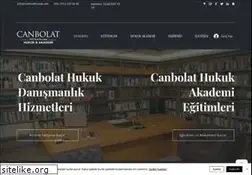 Sites similar to canbolathukuk.com