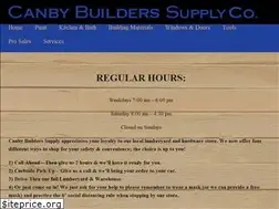 Sites similar to canbybuilderssupply.com