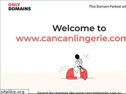 Sites similar to cancanlingerie.com.au