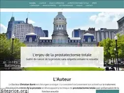 Sites similar to cancer-de-la-prostate.fr