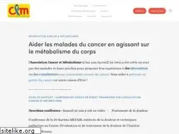 Sites similar to cancer-et-metabolisme.fr