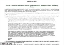 Sites similar to cancer-prevention.net