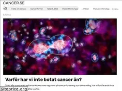Sites similar to cancer.se