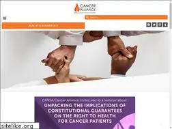 Sites similar to canceralliance.co.za