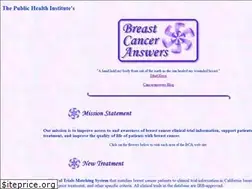 Sites similar to canceranswers.org