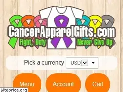 Sites similar to cancerapparelgifts.com