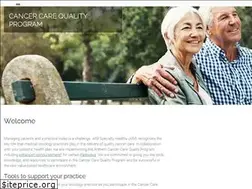 Sites similar to cancercarequalityprogram.com