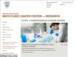 Sites similar to cancercenter.mayo.edu
