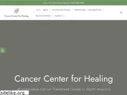 Sites similar to cancercenterforhealing.com