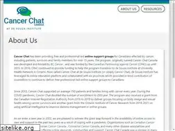 Sites similar to cancerchatcanada.ca