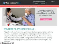 Sites similar to cancercoachlive.com