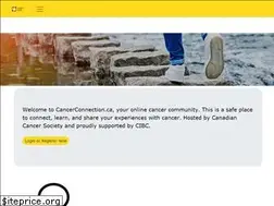 Sites similar to cancerconnection.ca