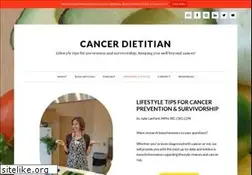 Sites similar to cancerdietitian.com