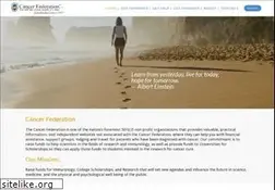 Sites similar to cancerfed.org