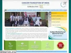 Sites similar to cancerfoundationofindia.org