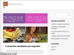 Sites similar to cancerhealtharticles.com