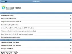 Sites similar to cancerhelpessentiahealth.org