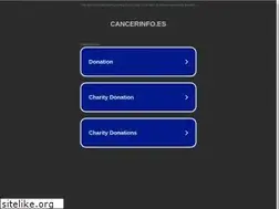 Sites similar to cancerinfo.es