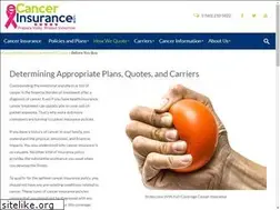 Sites similar to cancerinsurancequotes.com