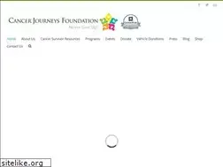 Sites similar to cancerjourneysfoundation.org