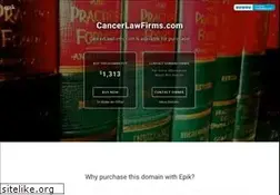 Sites similar to cancerlawfirms.com